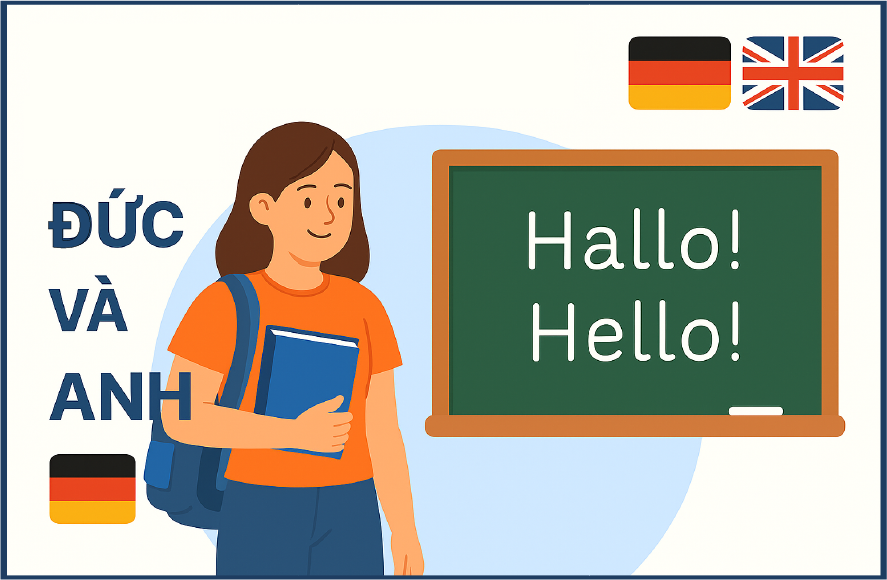 tiếng Đức và tiếng Anh
